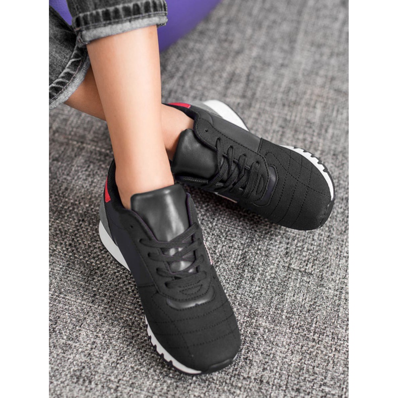 SHELOVET Scarpe sportive nero rosso multicolore 1