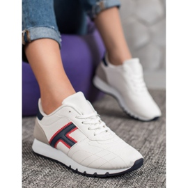 SHELOVET Scarpe sportive bianco multicolore 1