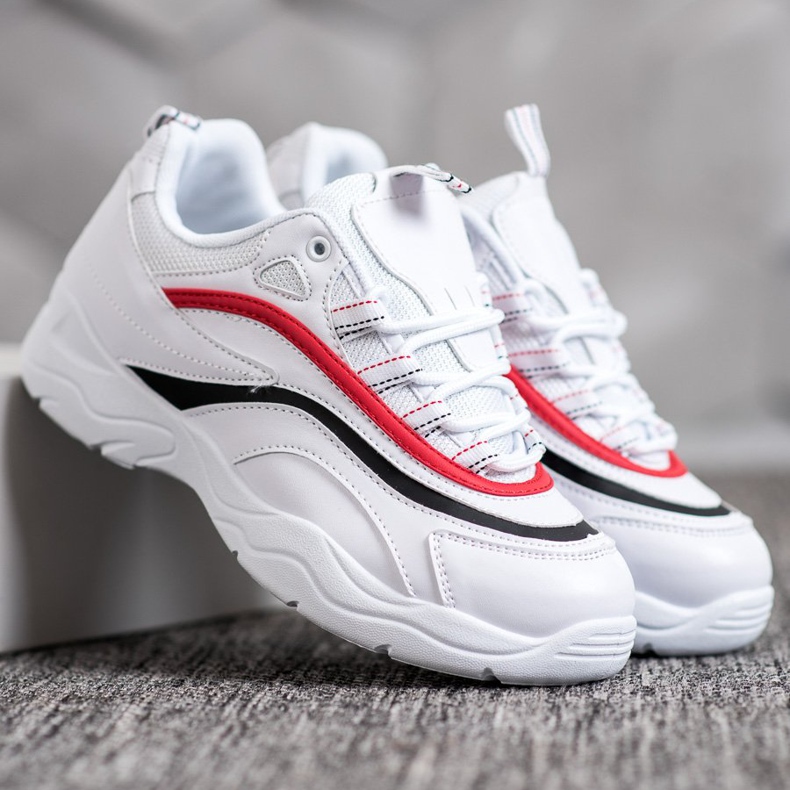 SHELOVET Sneakers bianche classiche bianco 1