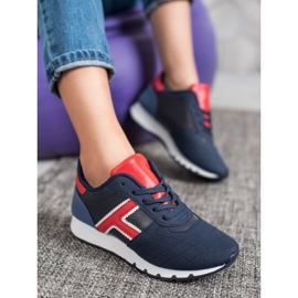 SHELOVET Scarpe sportive blu multicolore 1