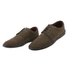 Scarpe comfort American Club CY17 oliva multicolore verde 3