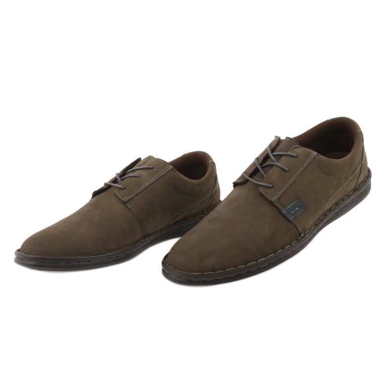 Scarpe comfort American Club CY17 oliva multicolore verde 3
