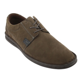 Scarpe comfort American Club CY17 oliva multicolore verde 1