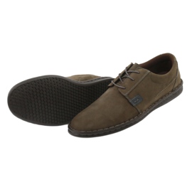 Scarpe comfort American Club CY17 oliva multicolore verde 5