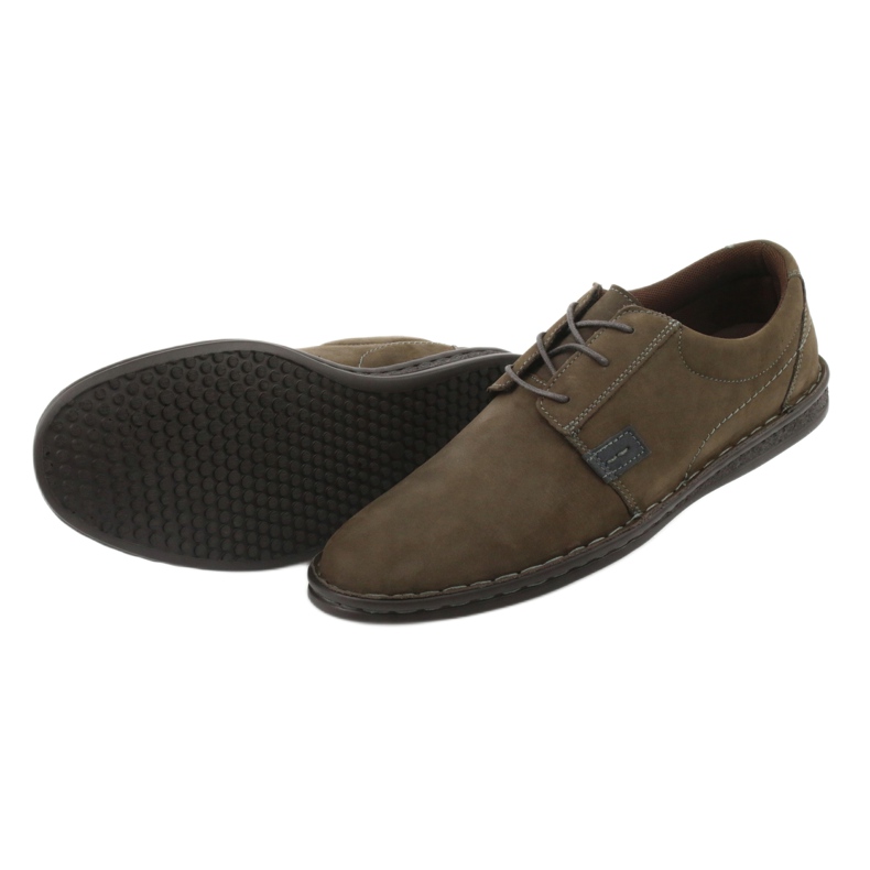 Scarpe comfort American Club CY17 oliva multicolore verde 5