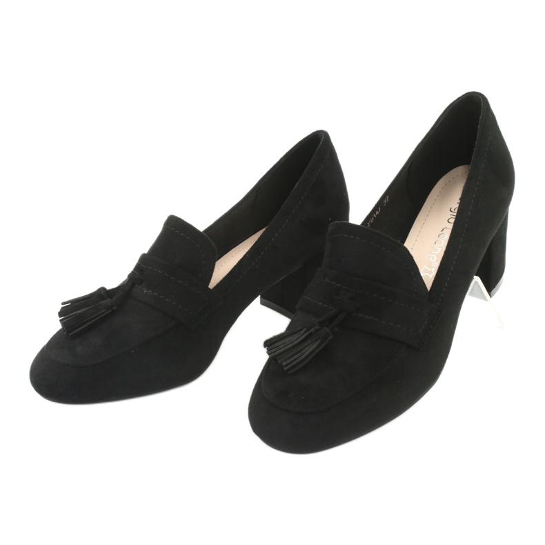 Scarpe sul palo di Sergio Leone PB147 nere nero 3