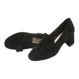 Scarpe sul palo di Sergio Leone PB147 nere nero 5