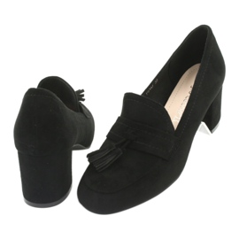 Scarpe sul palo di Sergio Leone PB147 nere nero 4