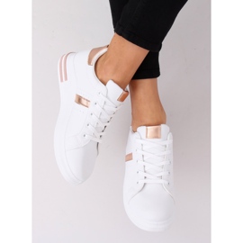 Sneakers da donna bianche CC-13 Champagne bianca 1