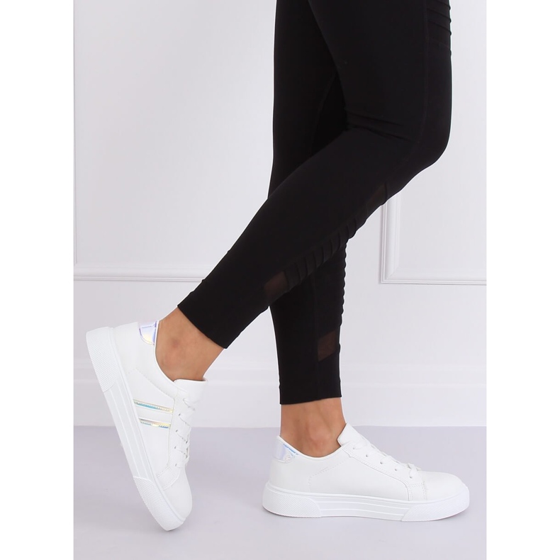 Sneakers da donna bianche CC-20 White bianco 1