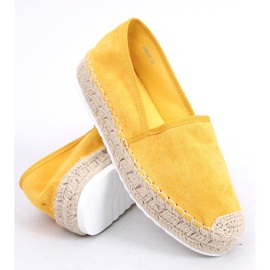 Espadrillas miele da donna JH91P Giallo 1