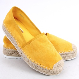 Espadrillas miele da donna JH91P Giallo 2