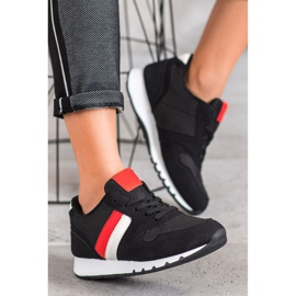 SHELOVET Scarpe sportive classiche nero multicolore 2