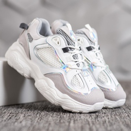 SHELOVET Sneakers Con Rete bianco multicolore 1