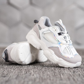 SHELOVET Sneakers Con Rete bianco multicolore 2