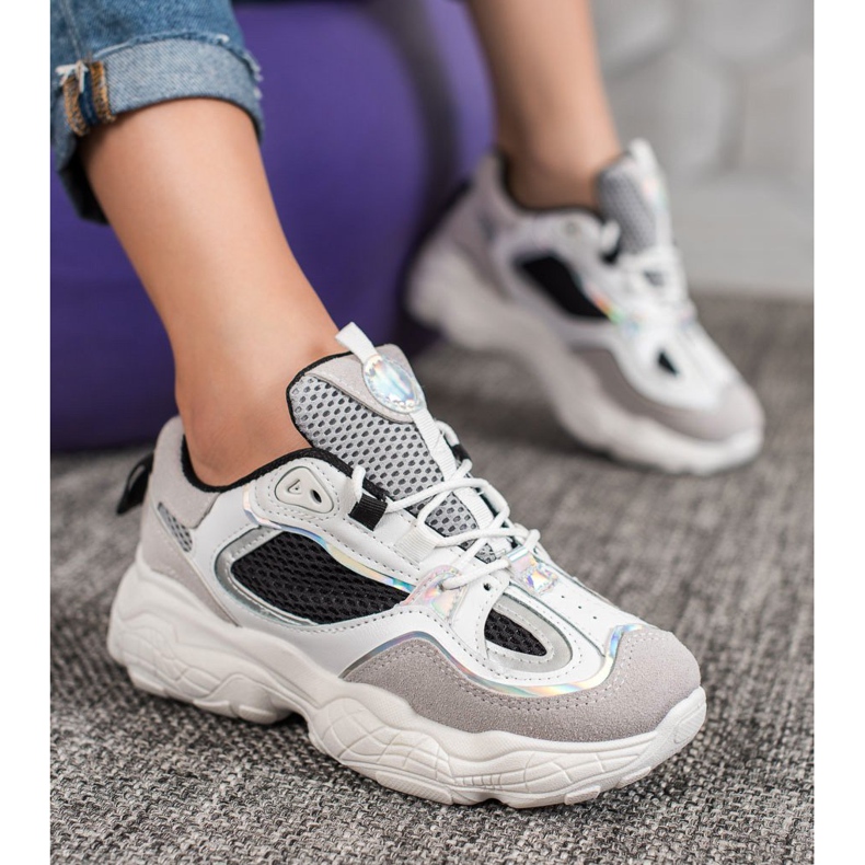 SHELOVET Sneakers Con Rete multicolore 2