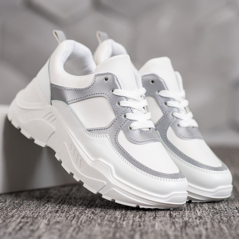 SHELOVET Sneakers bianche classiche bianca 1