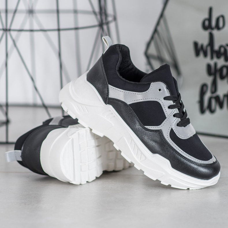 SHELOVET Sneakers Nere Classiche nero 1