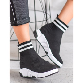 SHELOVET Scarpe Slip-on con cinturini nero 2