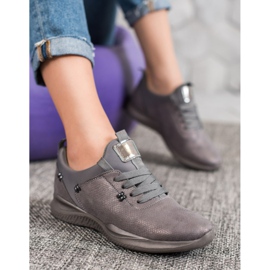 SHELOVET Scarpe sportive alla moda grigio 1