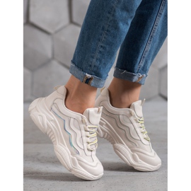 SHELOVET Scarpe Da Ginnastica Sulla Piattaforma marrone 1