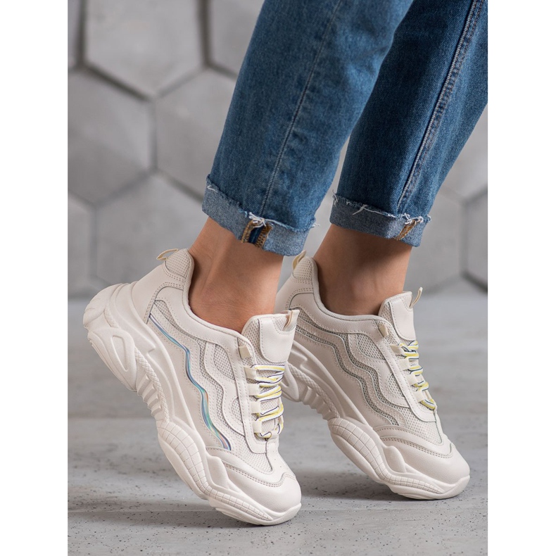 SHELOVET Scarpe Da Ginnastica Sulla Piattaforma marrone 1