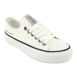 Sneakers classici di cross jeans biaded white ff2r4010c bianca 1