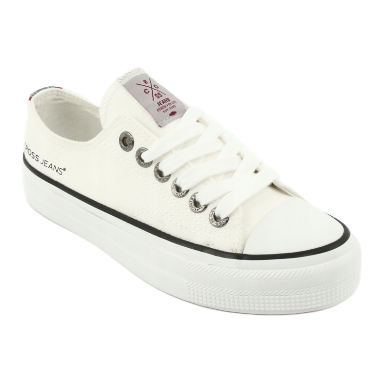Sneakers classici di cross jeans biaded white ff2r4010c bianco 1