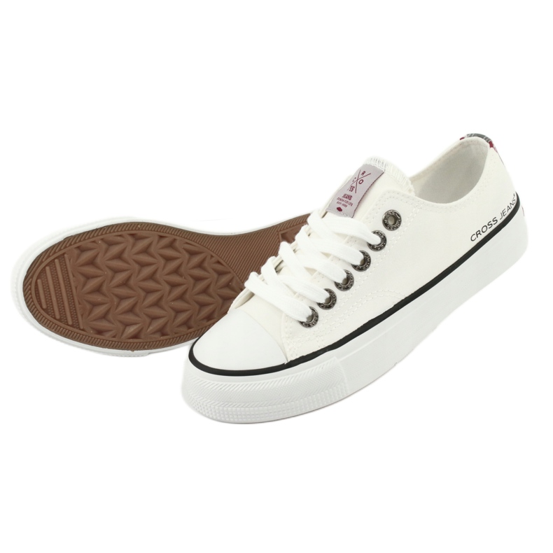 Sneakers classici di cross jeans biaded white ff2r4010c bianca 4