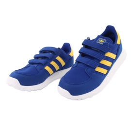 Adidas Originals Forest Grove Cf Jr CG6804 blu giallo 3