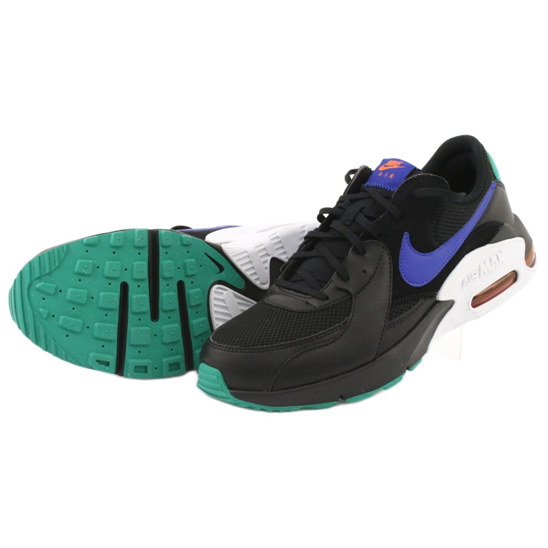 Scarpa Nike Air Max Excee M CD4165-002 nero blu verde 5