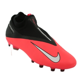 Nike Phantom Vsn 2 Pro Df Fg M CD4162-606 scarpe da calcio rosso 1