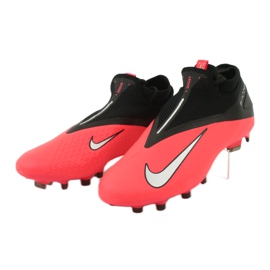 Nike Phantom Vsn 2 Pro Df Fg M CD4162-606 scarpe da calcio rosso 3