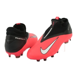 Nike Phantom Vsn 2 Pro Df Fg M CD4162-606 scarpe da calcio rosso 4