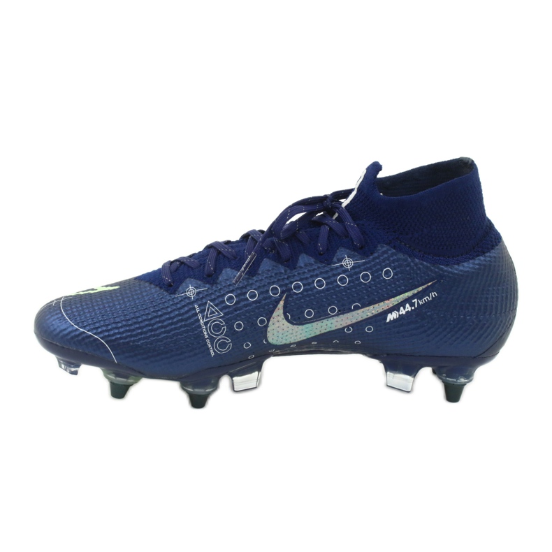 Nike Superfly 7 Elite Mds SG-Pro Ac M CK0013-401 scarpe da calcio blu 2
