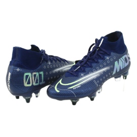 Nike Superfly 7 Elite Mds SG-Pro Ac M CK0013-401 scarpe da calcio blu 4