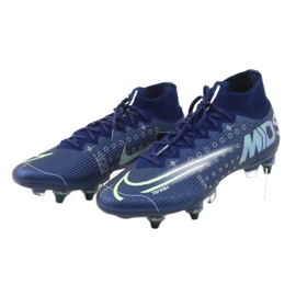 Nike Superfly 7 Elite Mds SG-Pro Ac M CK0013-401 scarpe da calcio blu 3