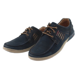 Scarpe da uomo blu navy di Riko 908 3