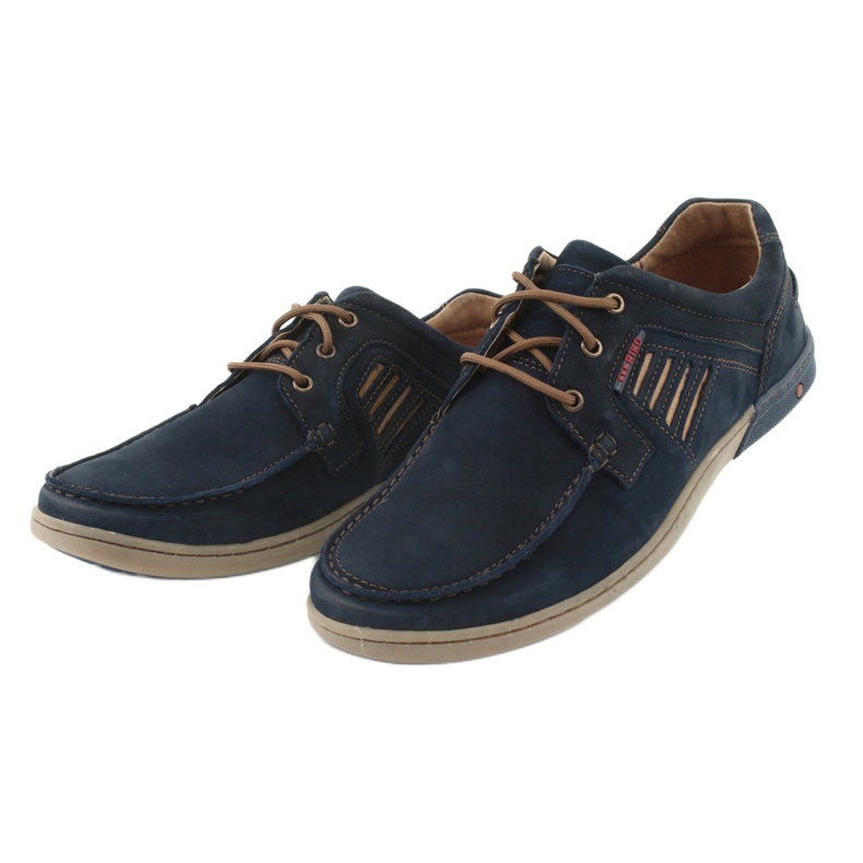 Scarpe da uomo blu navy di Riko 908 3