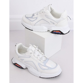 Scarpe sportive bianche BO-557 WHITE-H bianca 1