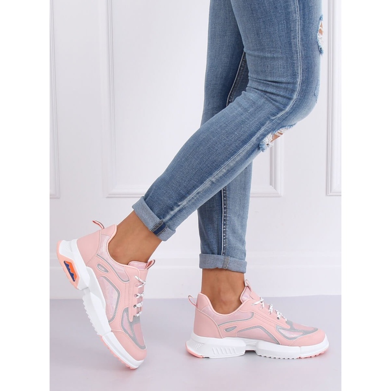Rosa BO-557 Scarpe sportive rosa 1