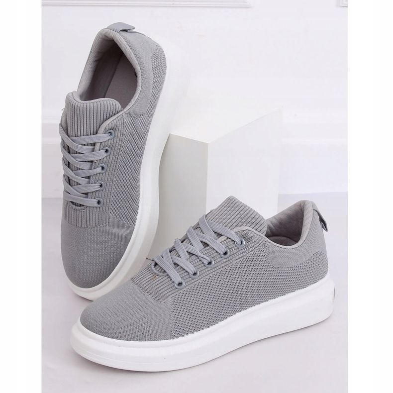 Sneakers grigie da donna grigie LV82P Grey grigio 1