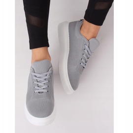 Sneakers grigie da donna grigie LV82P Grey grigio 2
