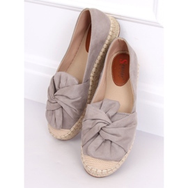 Espadrillas grigie da donna LL-219P Grigio 1