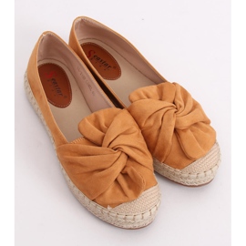 Espadrillas da donna color cammello LL-219P Camel marrone multicolore 1