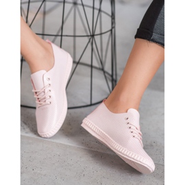 SHELOVET Sneakers Cipria Leggera rosa 2