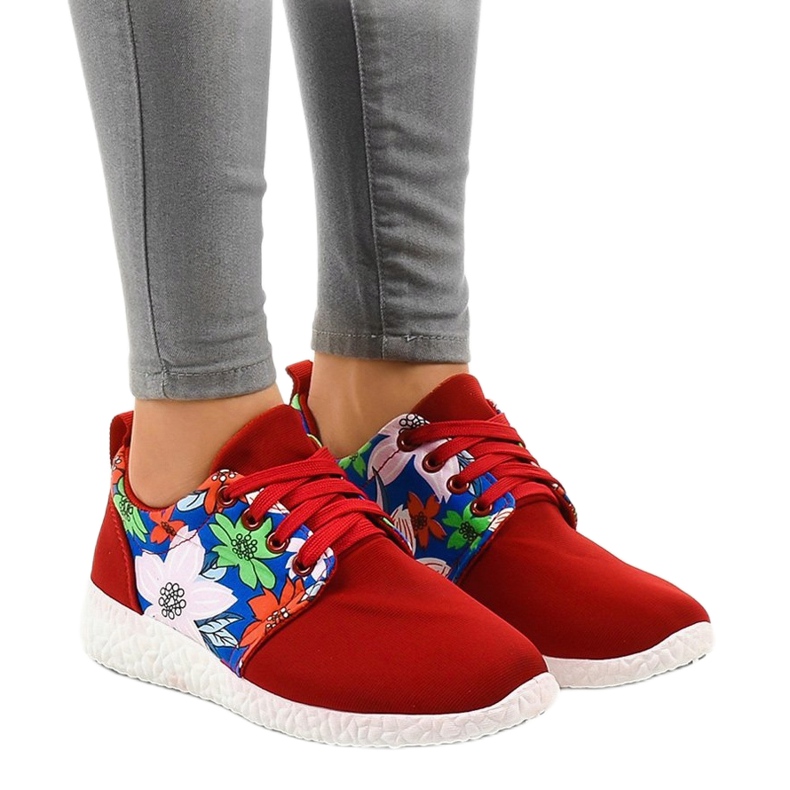Scarpe sportive rosse 623 rosso multicolore 1