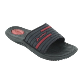 Ciabatte da piscina da uomo Rider 82735 navy / rosse rosso blu navy 1