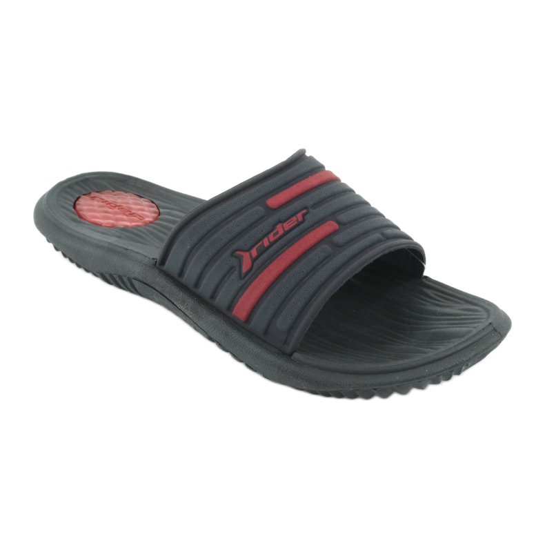 Ciabatte da piscina da uomo Rider 82735 navy / rosse rosso blu navy 1