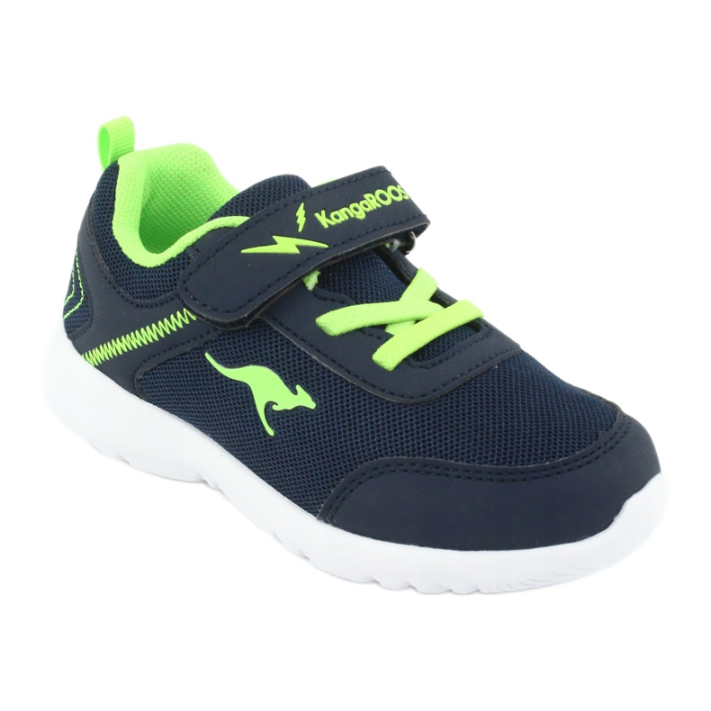 KangaRoos Scarpe sportive per bambini 02050 blu navy/verde 1